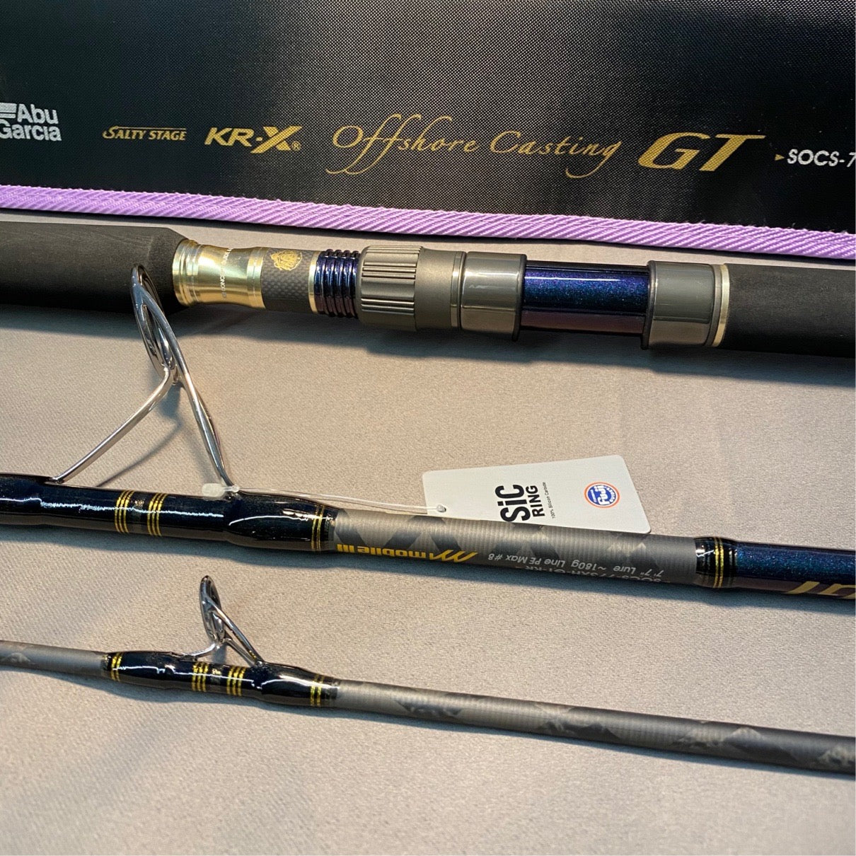 ABU GARCIA- Offshore casting GT- Travel rods -3 pieces – Fight