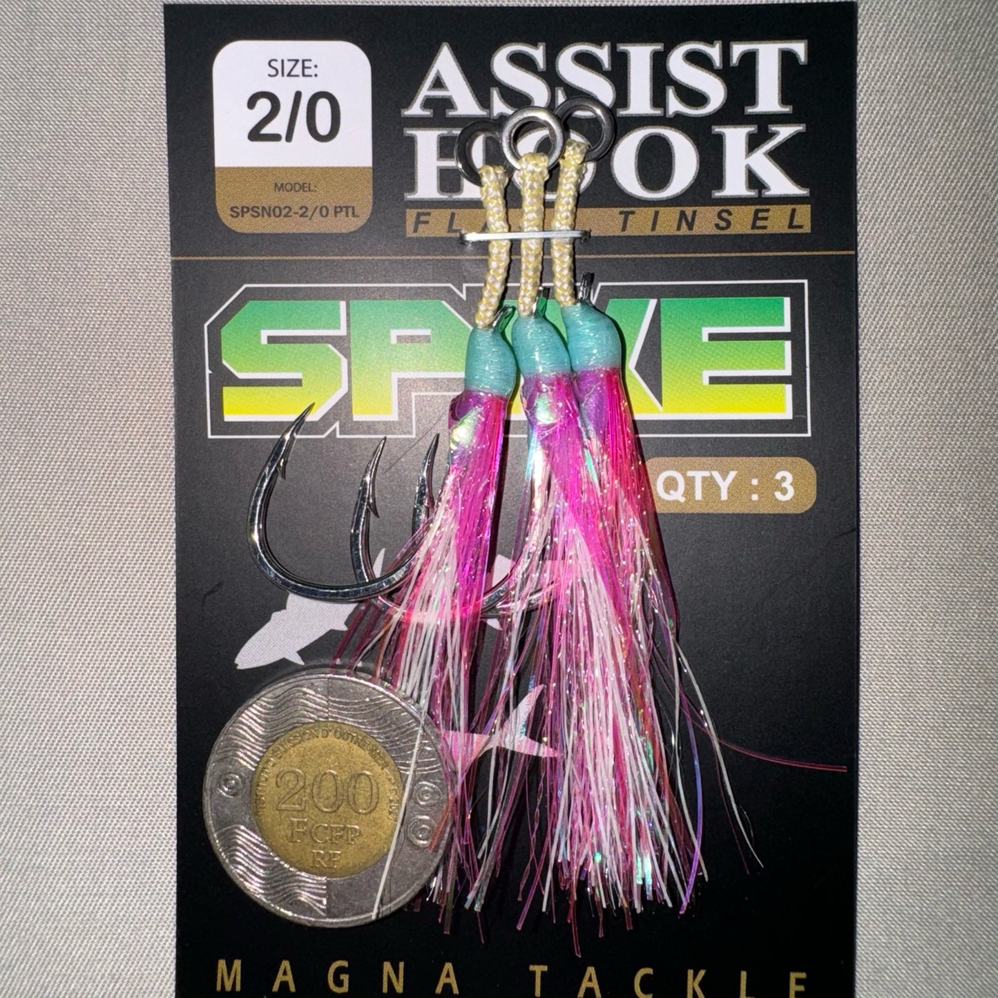 SPIKE SINGLE ASSIST HOOK
