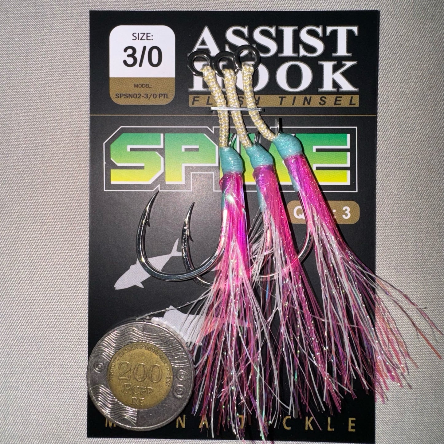 SPIKE SINGLE ASSIST HOOK