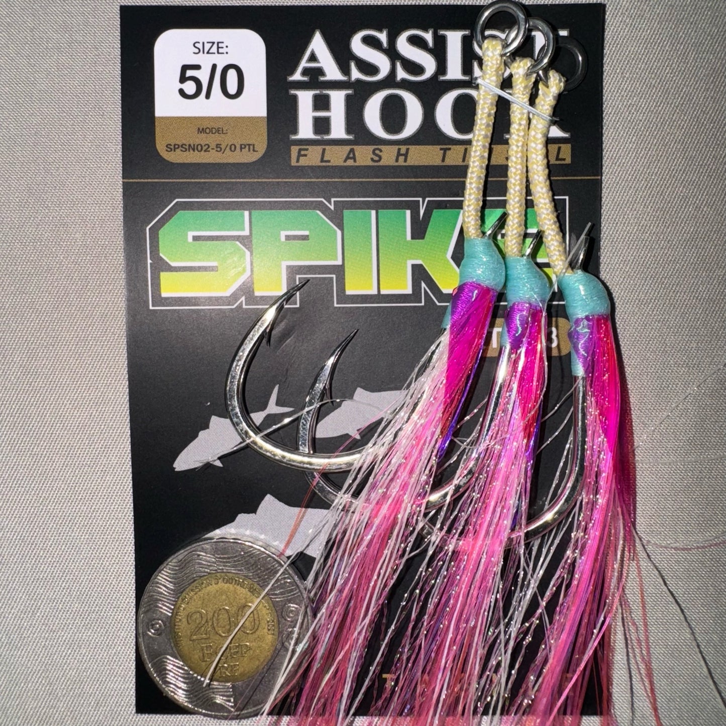 SPIKE SINGLE ASSIST HOOK
