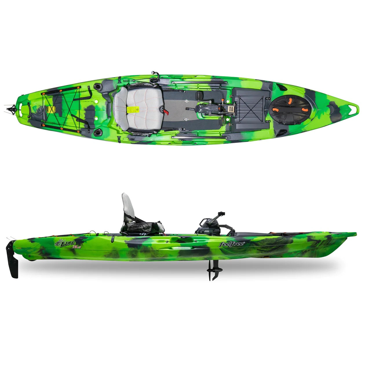 Lure 13.5 V2 Overdrive pedal - Feelfree kayaks