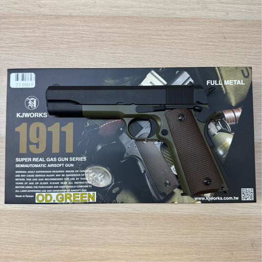 KJ WORKS 1911 OD.GREEN