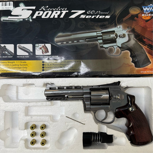Colt Revolver Co2 4.5mm Steel BB