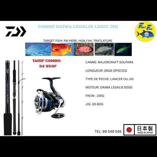 DAIWA LEGALIS LIGHT JIG