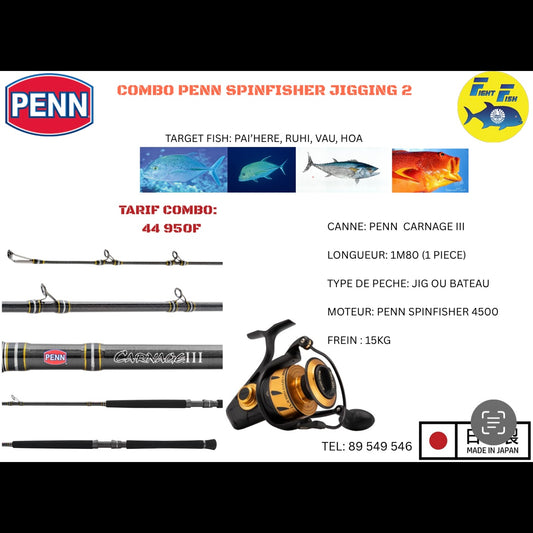PENN SPINFISHER JIGGING II